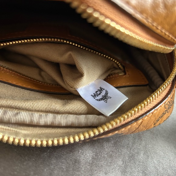 Mini MCM Klassik Cognac Crossbody - Picture 3 of 10